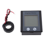 Maxbell 80-260V Digital Meter CT 100A Ammeter Voltmeter Power Monitor Energy Tester - Aladdin Shoppers
