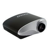 Maxbell 802 Mini Projector LED 3D Full HD 1080P Home Theater USB VGA TV AV Black - Aladdin Shoppers