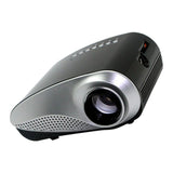 Maxbell 802 Mini Projector LED 3D Full HD 1080P Home Theater USB VGA TV AV Black - Aladdin Shoppers