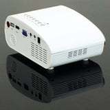 Maxbell 802 Mini Projector LED 3D Full HD 1080P Home Theater USB VGA TV AV White - Aladdin Shoppers