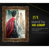 Maxbell 802 Mini Projector LED 3D Full HD 1080P Home Theater USB VGA TV AV White - Aladdin Shoppers