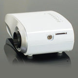 Maxbell 802 Mini Projector LED 3D Full HD 1080P Home Theater USB VGA TV AV White - Aladdin Shoppers