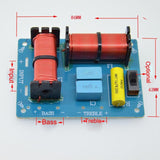 Maxbell 80W High-Low 2 Way HiFi Speaker Frequency Divider Crossover Filters - Aladdin Shoppers