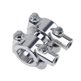 Maxbell 8mm Thread Motorcycle Universal Rearview Mirror Mount Bracket Clamp Adapter - Aladdin Shoppers