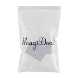 Maxbell 8Pcs 0.2mm Gas Stove Furnace Surface Protection Mat Oil-proof Pad Silver - Aladdin Shoppers
