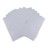 Maxbell 8Pcs 0.2mm Gas Stove Furnace Surface Protection Mat Oil-proof Pad Silver - Aladdin Shoppers
