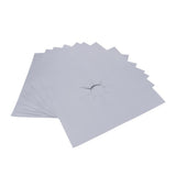 Maxbell 8Pcs 0.2mm Gas Stove Furnace Surface Protection Mat Oil-proof Pad Silver - Aladdin Shoppers