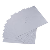 Maxbell 8Pcs 0.2mm Gas Stove Furnace Surface Protection Mat Oil-proof Pad Silver - Aladdin Shoppers