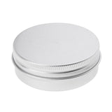 Maxbell 8Pcs 60ml Silver Aluminum Lip Balm Tin Container Bottle Empty Jars Cosmetic Pot with Screw Thread - for Store Spices, Candies, Tea, or Gift Giving - Aladdin Shoppers