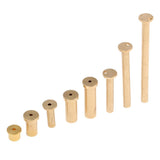 Maxbell 8pcs Brass Steel Wood Shaft Tip 2/4/6/8 g Plug Weights Parts for Golf Clubs - Aladdin Shoppers