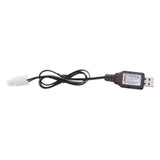 Maxbell 9.6V USB to L6.2-2P Plug NI-MH/NI-Cd Battery Charging Cable for RC Drone Toy - Aladdin Shoppers