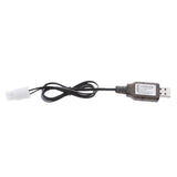 Maxbell 9.6V USB to L6.2-2P Plug NI-MH/NI-Cd Battery Charging Cable for RC Drone Toy - Aladdin Shoppers