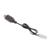 Maxbell 9.6V USB to L6.2-2P Plug NI-MH/NI-Cd Battery Charging Cable for RC Drone Toy - Aladdin Shoppers