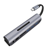 Maxbell 9 in 1 USB C HUB Type-C to HDMI 3 USB3.0 TF Audio PD Charging Dock Adapter - Aladdin Shoppers
