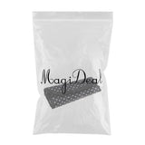 Maxbell 9 Pieces Soft Handle Aluminium Crochet Hooks Knitting Needles Set Case 2mm-6mm - Aladdin Shoppers