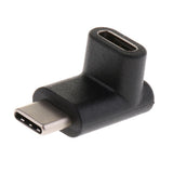 Maxbell 90 Degree Angle USB3.1 Type C Male to Female Data Extension Adapter - Aladdin Shoppers