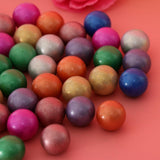 Maxbell 90PCS 16mm Colorful Glass Marbles, Kids Marble Run Game, Marble Solitaire Toy Accs Vase Filler & Fish Tank Home Decor #B - Aladdin Shoppers