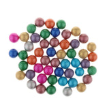 Maxbell 90PCS 16mm Colorful Glass Marbles, Kids Marble Run Game, Marble Solitaire Toy Accs Vase Filler & Fish Tank Home Decor #B - Aladdin Shoppers