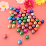 Maxbell 90PCS 16mm Colorful Glass Marbles, Kids Marble Run Game, Marble Solitaire Toy Accs Vase Filler & Fish Tank Home Decor #B - Aladdin Shoppers