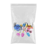 Maxbell 9pcs Sand Water Beach Toy Tools Kits Bucket Shovel Rake Glasses Watering Can for Baby, Kids and Toddler Play Gift - Aladdin Shoppers