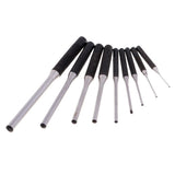 Maxbell 9pcs/Pack Roll Pin Punch Set Steel Removal Punch With Bag For Handmade Craft - Aladdin Shoppers