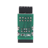 Maxbell 9Pin Motherboard to Double Layer 2Port USB2.0 Female Internal Header Adapter - Aladdin Shoppers