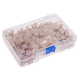 Maxbell A Box of 180 Pieces Wooden Head Push Pins Office Drawing Pins Map Mark Thumbtacks - Aladdin Shoppers