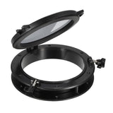 Maxbell ABS 8.5" X 8.5" Opening Boat Yatch Window Port Portlight Porthole Black - Aladdin Shoppers