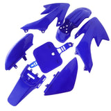 Maxbell ABS Plastic Fairing Bodywork Set Cowl for HONDA XR50 CRF50 Motorbike Blue - Aladdin Shoppers