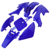 Maxbell ABS Plastic Fairing Bodywork Set Cowl for HONDA XR50 CRF50 Motorbike Blue - Aladdin Shoppers