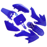 Maxbell ABS Plastic Fairing Bodywork Set Cowl for HONDA XR50 CRF50 Motorbike Blue - Aladdin Shoppers