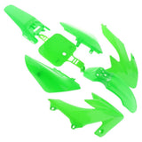 Maxbell ABS Plastic Fairing Bodywork Set Cowl for HONDA XR50 CRF50 Motorbike Green - Aladdin Shoppers