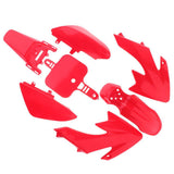 Maxbell ABS Plastic Fairing Bodywork Set Cowl for HONDA XR50 CRF50 Motorbike Red - Aladdin Shoppers