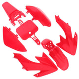 Maxbell ABS Plastic Fairing Bodywork Set Cowl for HONDA XR50 CRF50 Motorbike Red - Aladdin Shoppers