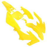 Maxbell ABS Plastic Fairing Bodywork Set Cowl for HONDA XR50 CRF50 Motorbike Yellow - Aladdin Shoppers