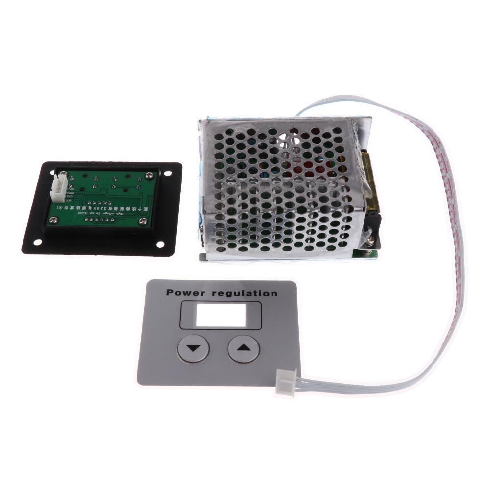Maxbell AC 220V 4000W SCR Thyristor High Power Electronic Digital Voltage Regulator - Aladdin Shoppers