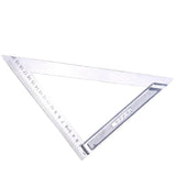 Maxbell Accurate Stainless Steel Triangle Ruler Woodworking Measuring Tools 200mm - Aladdin Shoppers