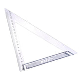 Maxbell Accurate Stainless Steel Triangle Ruler Woodworking Measuring Tools 200mm - Aladdin Shoppers