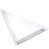Maxbell Accurate Stainless Steel Triangle Ruler Woodworking Measuring Tools 200mm - Aladdin Shoppers