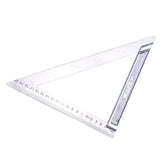 Maxbell Accurate Stainless Steel Triangle Ruler Woodworking Measuring Tools 200mm - Aladdin Shoppers