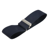 Maxbell Adjustable Anti Slip Elastic Shirt Sleeves Holder Armband Arm Garter Band Navy Blue - Aladdin Shoppers