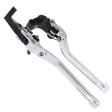 Maxbell Adjustable Folding Extendable Brake Clutch Levers for YAMAHA MT09 Silver - Aladdin Shoppers