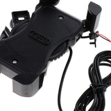 Maxbell Adjustable Handlebar Cellphone Bicycle Holder for Motorcycle Blue + Black - Aladdin Shoppers