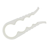 Maxbell Adjustable Jar Bottle Beer Opener Can Lid Remover Cap Lifter White - Aladdin Shoppers