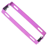 Maxbell Adjustable Motorcycle License Plate Frame for Electric Scooters Purple - Aladdin Shoppers