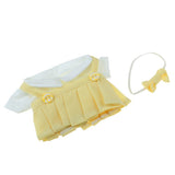 Maxbell Adorable Clothes Uniform Outfit Set For 20cm Fashion Doll Accessories Yellow - Aladdin Shoppers
