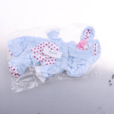 Maxbell Adorable Flannel Hooded Rompers Pajama Costume For Mellchan Baby Dolls Blue - Aladdin Shoppers