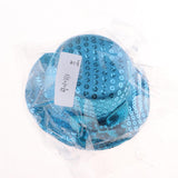 Maxbell Adorable Handmade Doll Round Sequins Hat for 1/3 BJD Doll Accessory Blue - Aladdin Shoppers