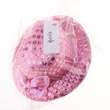 Maxbell Adorable Handmade Doll Round Sequins Hat for 1/3 BJD Doll Accessory Pink - Aladdin Shoppers