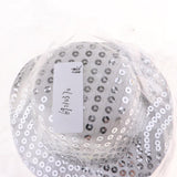 Maxbell Adorable Handmade Doll Round Sequins Hat for 1/3 BJD Doll Accessory Silver - Aladdin Shoppers